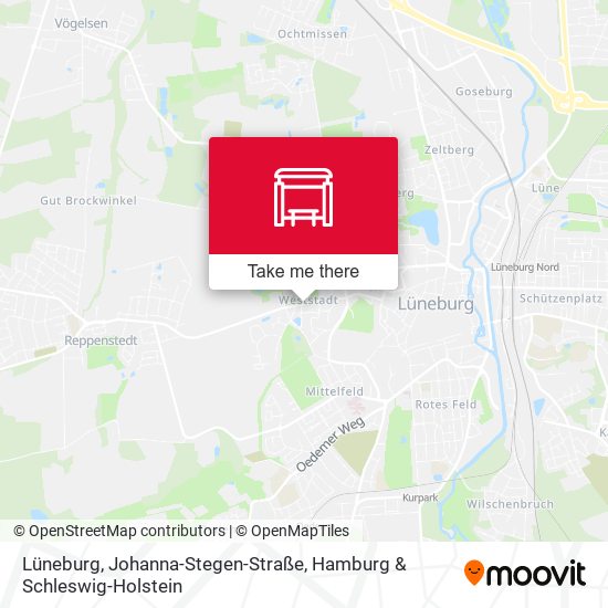 Lüneburg, Johanna-Stegen-Straße map