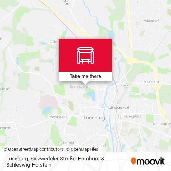 Lüneburg, Salzwedeler Straße map