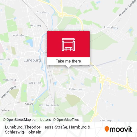 Lüneburg, Theodor-Heuss-Straße map