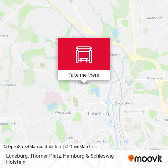Lüneburg, Thorner Platz map