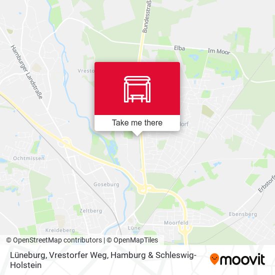Lüneburg, Vrestorfer Weg map
