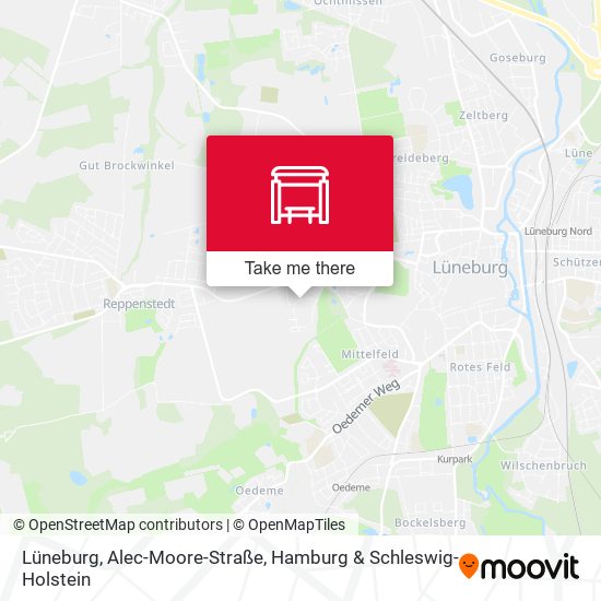 Lüneburg, Alec-Moore-Straße map