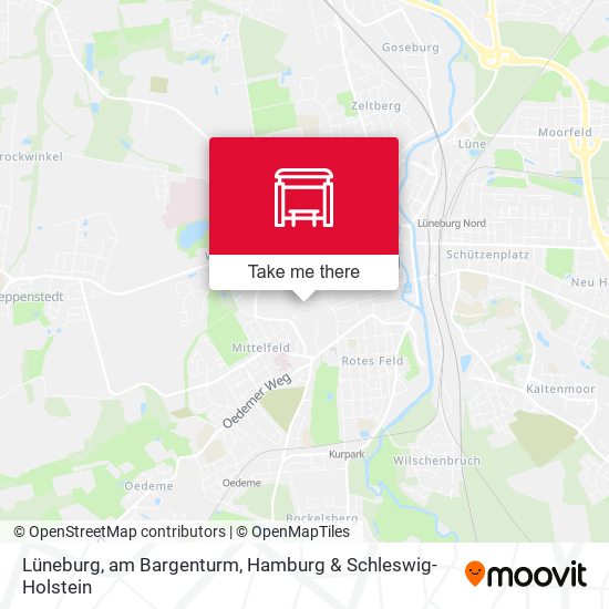 Lüneburg, am Bargenturm map