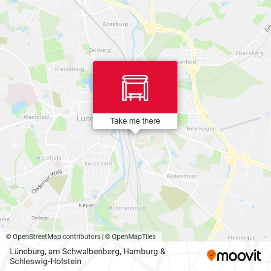 Lüneburg, am Schwalbenberg map