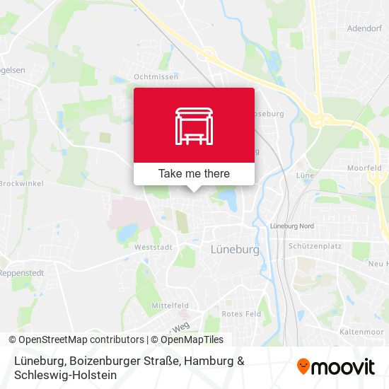 Lüneburg, Boizenburger Straße map