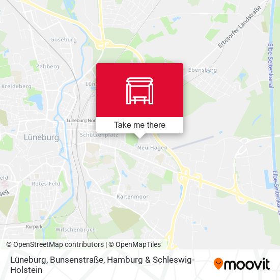 Lüneburg, Bunsenstraße map