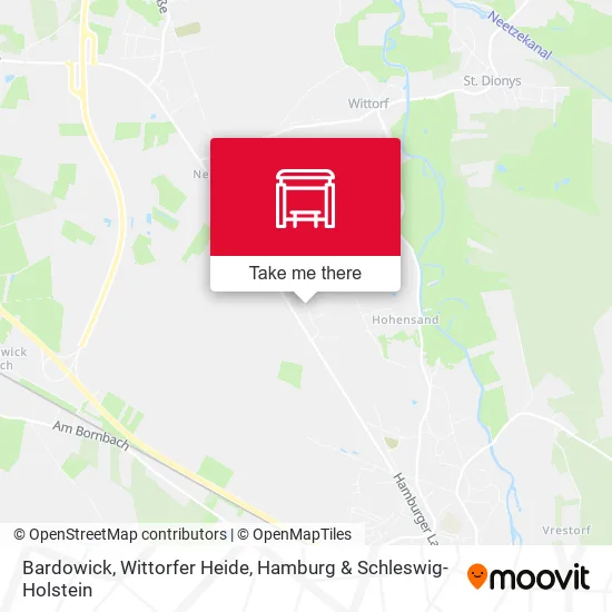 Карта Bardowick, Wittorfer Heide