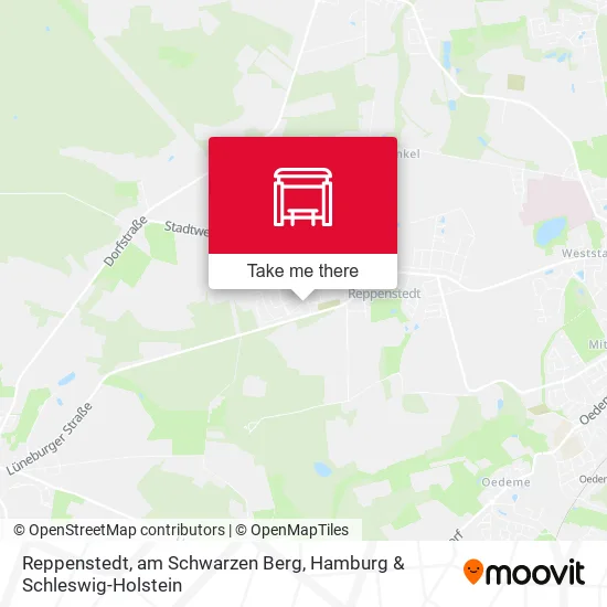 Карта Reppenstedt, am Schwarzen Berg