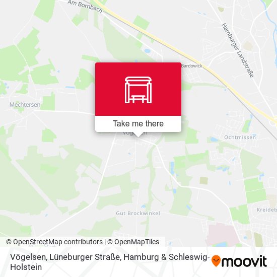 Vögelsen, Lüneburger Straße map
