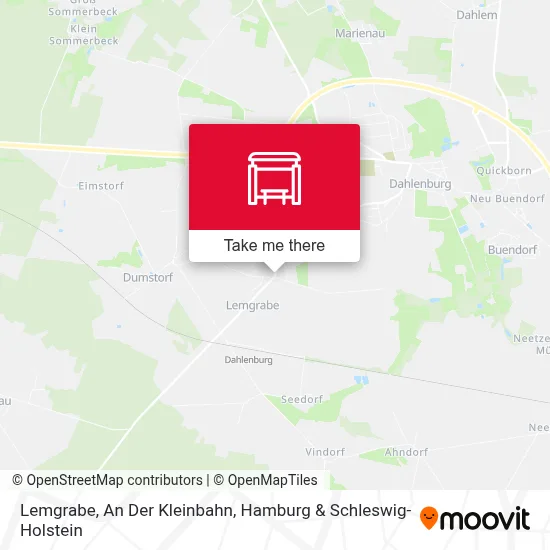 Lemgrabe, An Der Kleinbahn map