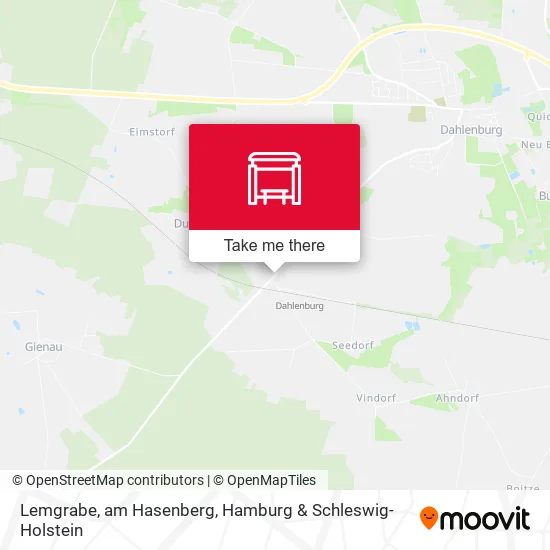 Карта Lemgrabe, am Hasenberg