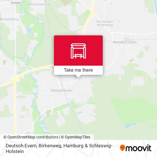 Deutsch Evern, Birkenweg map