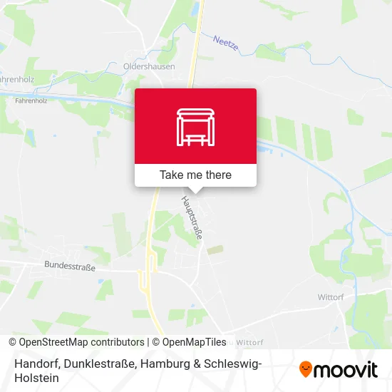 Карта Handorf, Dunklestraße