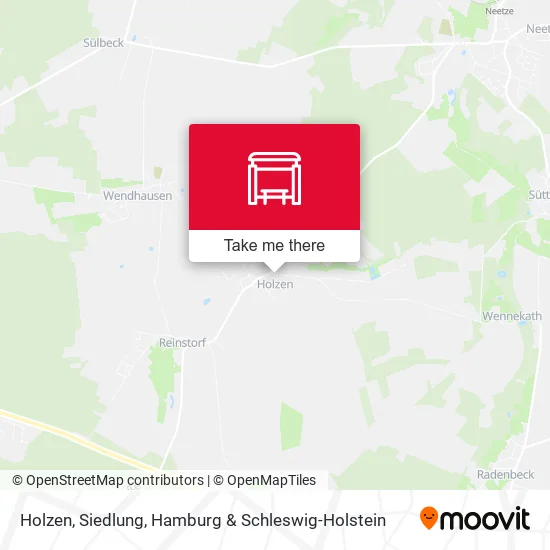 Карта Holzen, Siedlung