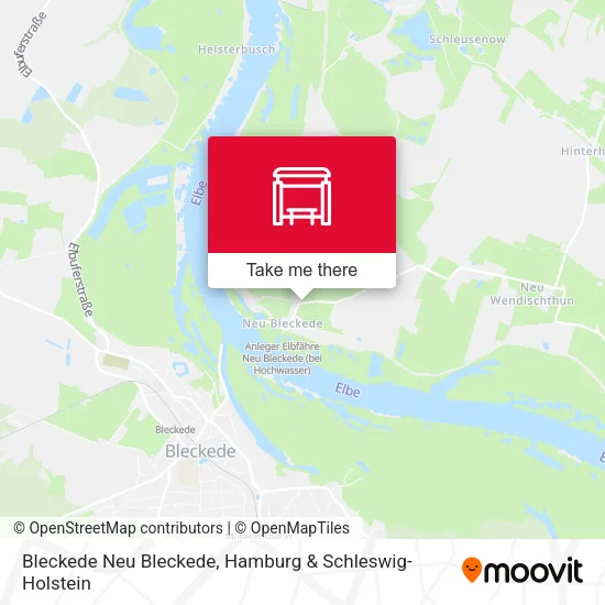 Карта Bleckede Neu Bleckede