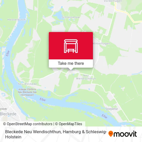 Карта Bleckede Neu Wendischthun