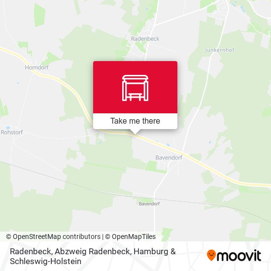 Radenbeck, Abzweig Radenbeck map