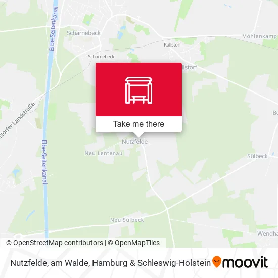 Карта Nutzfelde, am Walde