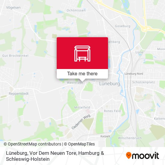 Lüneburg, Vor Dem Neuen Tore map