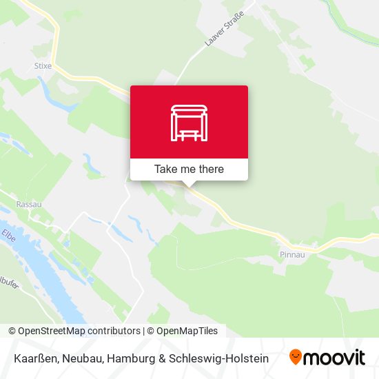 Kaarßen, Neubau map