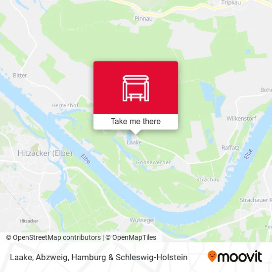Карта Laake, Abzweig