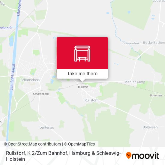 Rullstorf, K 2/Zum Bahnhof map