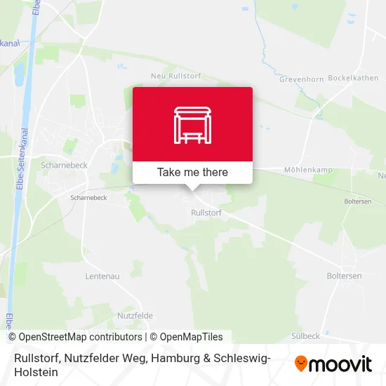 Rullstorf, Nutzfelder Weg map