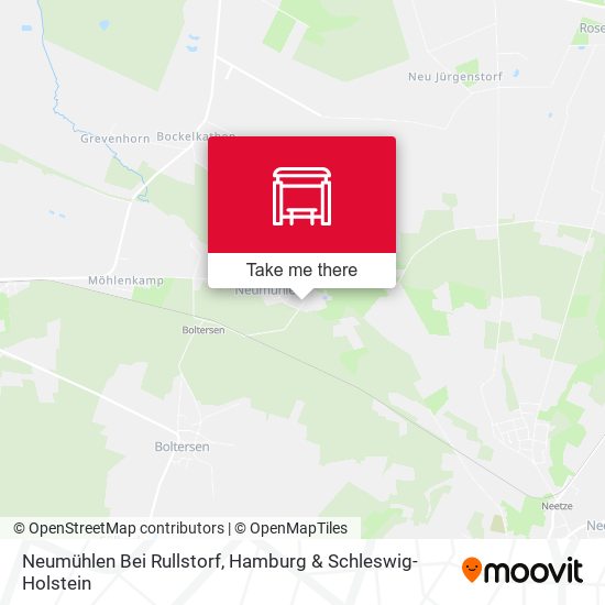 Neumühlen Bei Rullstorf map