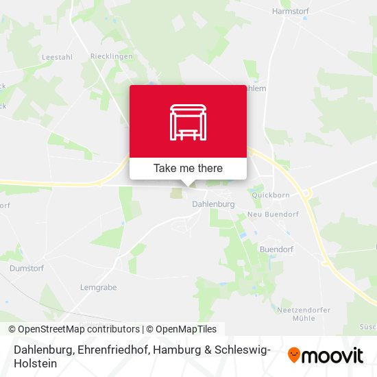 Dahlenburg, Ehrenfriedhof map