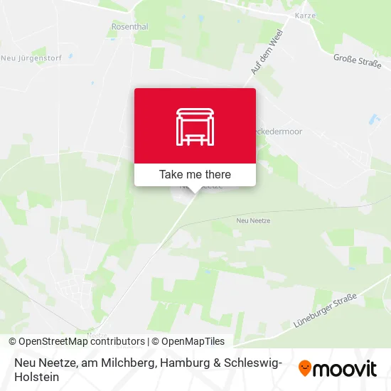 Карта Neu Neetze, am Milchberg