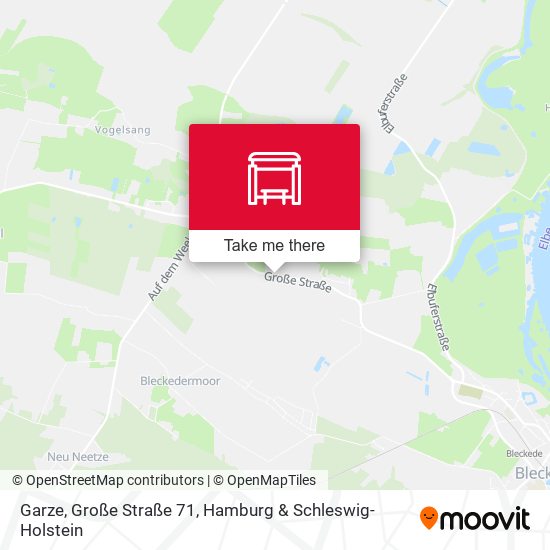 Garze, Große Straße 71 map