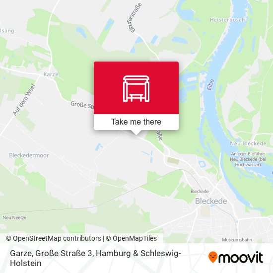 Garze, Große Straße 3 map