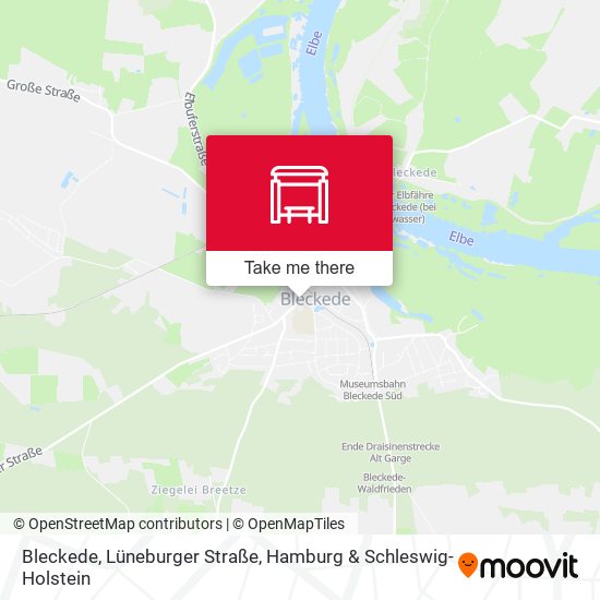 Bleckede, Lüneburger Straße map