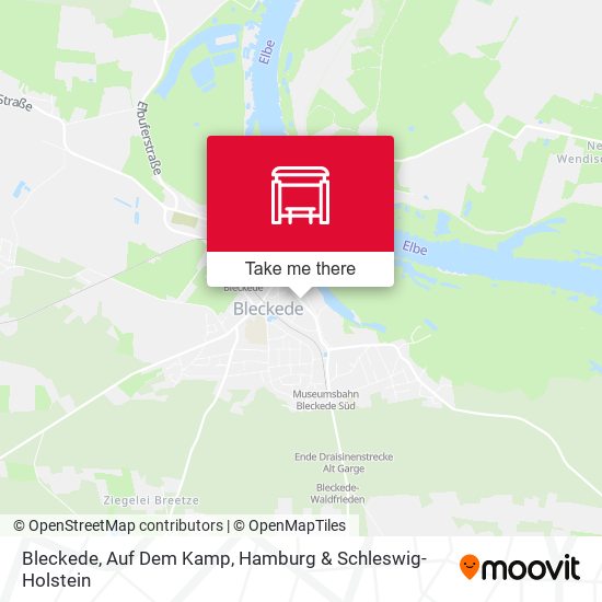 Bleckede, Auf Dem Kamp map