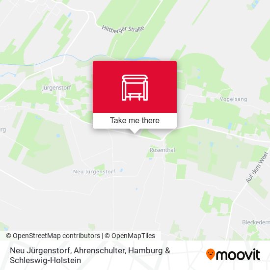 Neu Jürgenstorf, Ahrenschulter map