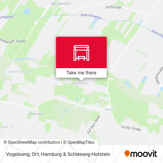 Карта Vogelsang, Ort