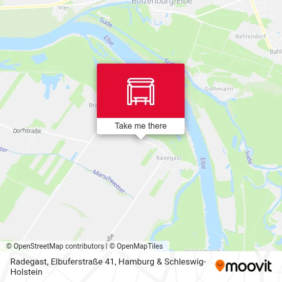 Radegast, Elbuferstraße 41 map