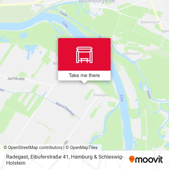 Radegast, Elbuferstraße 41 map