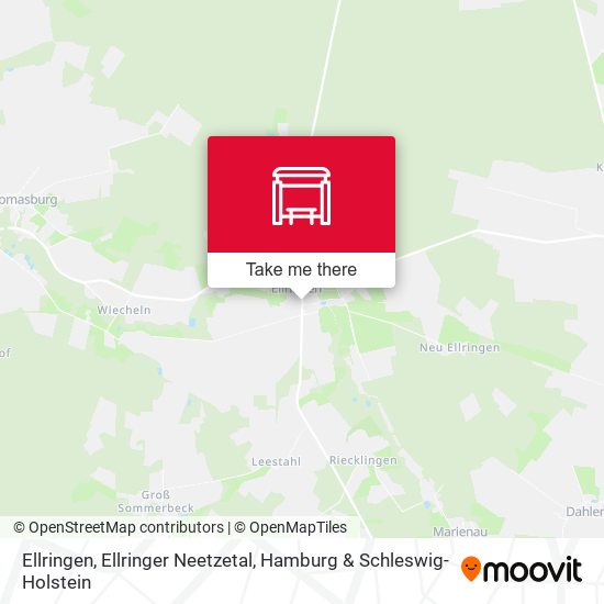 Ellringen, Ellringer Neetzetal map