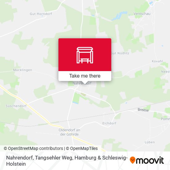 Nahrendorf, Tangsehler Weg map