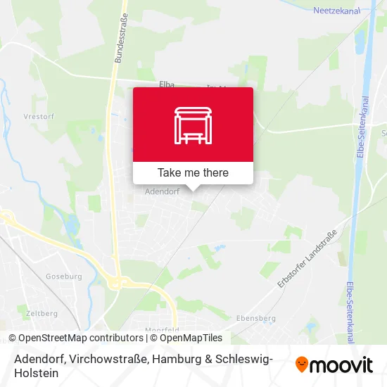 Карта Adendorf, Virchowstraße
