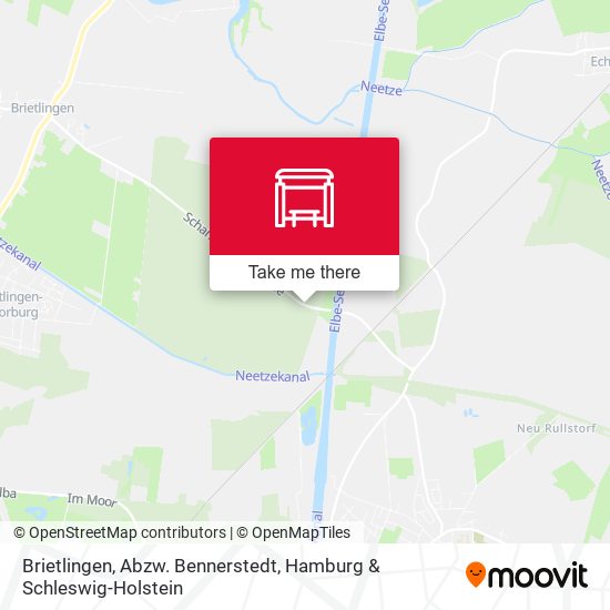 Brietlingen, Abzw. Bennerstedt map