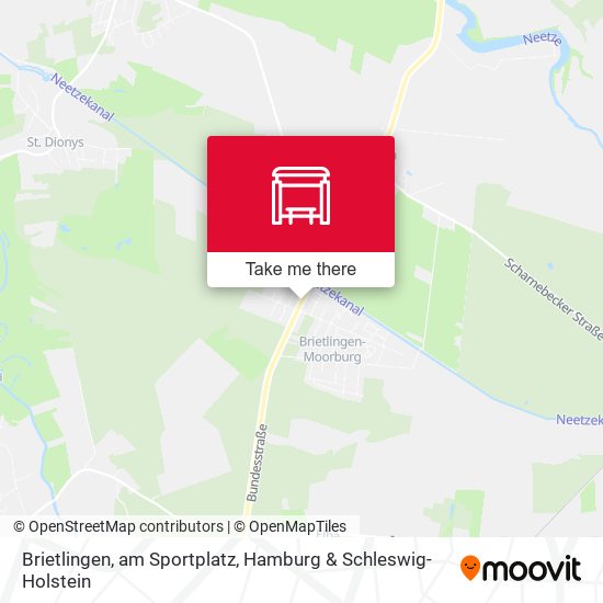 Brietlingen, am Sportplatz map