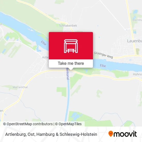 Карта Artlenburg, Ost