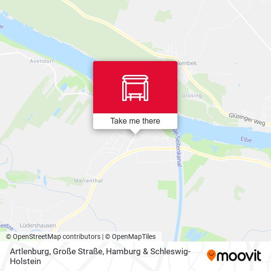 Artlenburg, Große Straße map