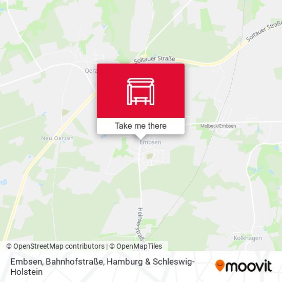 Embsen, Bahnhofstraße map