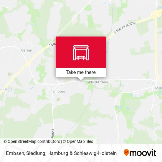 Карта Embsen, Siedlung