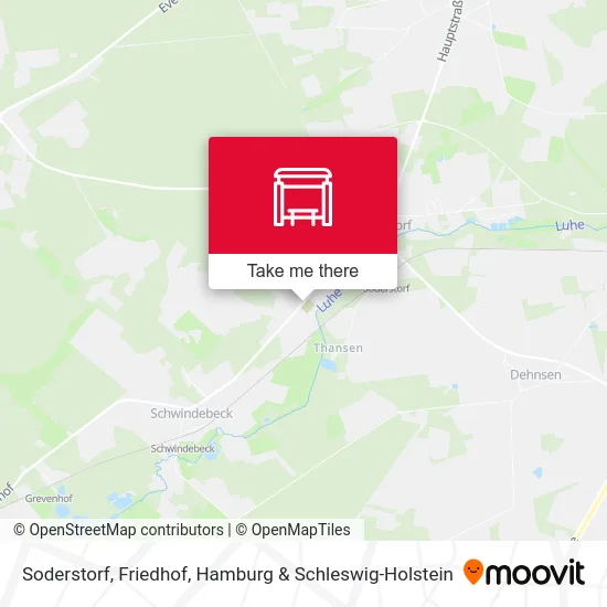 Карта Soderstorf, Friedhof