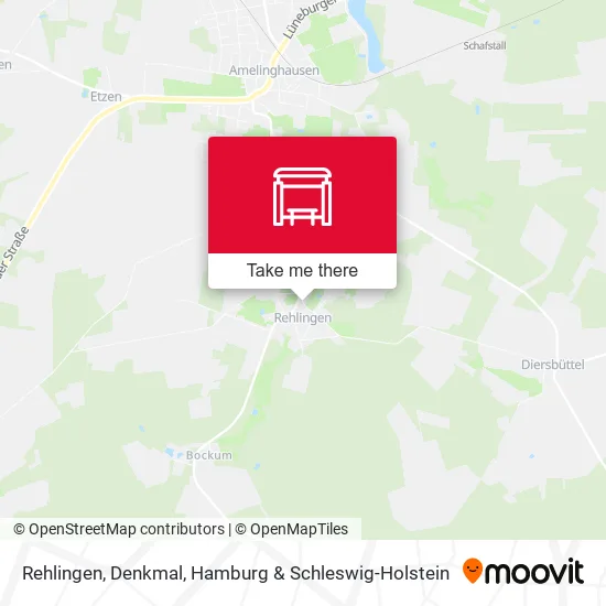 Карта Rehlingen, Denkmal