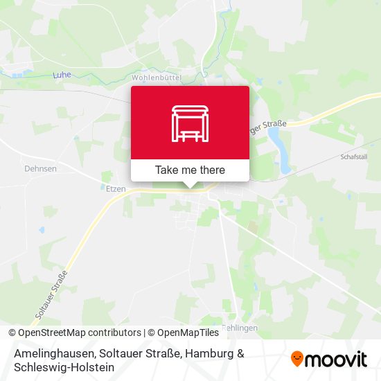 Amelinghausen, Soltauer Straße map